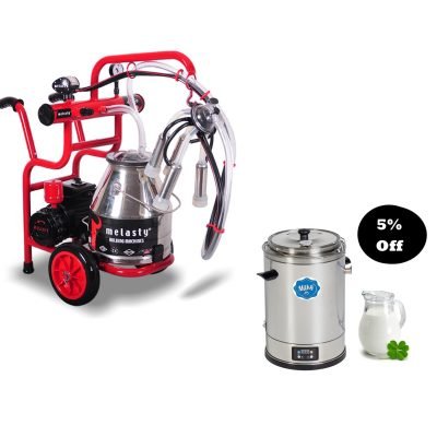 Cow Milker TJK1-PS with Pasteurizer and Maintenance Kit Included!